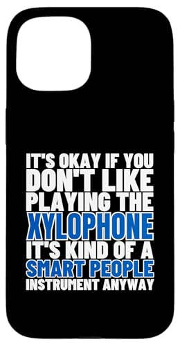 Xylophon Is For Smart People Lustiger Xylophon-Player Hülle für iPhone 15 Xylophon Is For Smart People Lustiger Xylophon-Player Hülle für iPhone 15 von Xylophone Designs For Percussion Musician