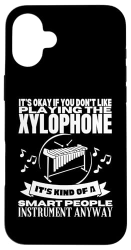 Xylophon Is For Smart People Lustiger Xylophon-Player Hülle für iPhone 16 Plus Xylophon Is For Smart People Lustiger Xylophon-Player Hülle für iPhone 16 Plus von Xylophone Designs For Percussion Musician