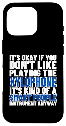Xylophon Is For Smart People Lustiger Xylophon-Player Hülle für iPhone 16 Pro Xylophon Is For Smart People Lustiger Xylophon-Player Hülle für iPhone 16 Pro von Xylophone Designs For Percussion Musician