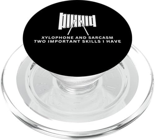 Xylophon und Sarkasmus Lustiger Xylophon-Player PopSockets PopGrip für MagSafe Xylophon und Sarkasmus Lustiger Xylophon-Player PopSockets PopGrip für MagSafe von Xylophone Designs For Percussion Musician