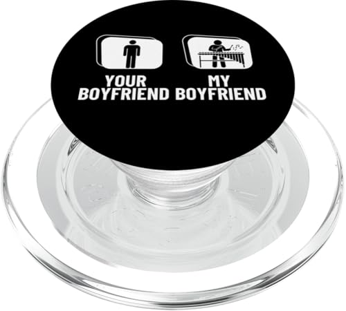 Your Boyfriend My Boyfriend Marimba Vibraphone Xylophon PopSockets PopGrip für MagSafe Your Boyfriend My Boyfriend Marimba Vibraphone Xylophon PopSockets PopGrip für MagSafe von Xylophone Designs For Percussion Musician