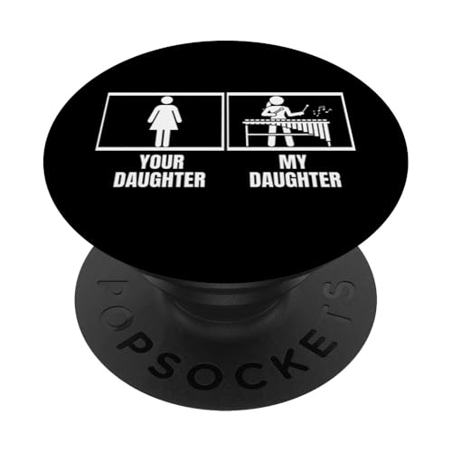 Your Daughter My Daughter Marimba Vibraphone Lustiges Xylophon PopSockets Klebender PopGrip Your Daughter My Daughter Marimba Vibraphone Lustiges Xylophon PopSockets Klebender PopGrip von Xylophone Designs For Percussion Musician