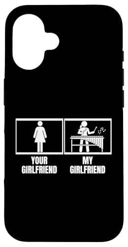 Your Girlfriend My Girlfriend Marimba Vibraphone Xylophon Hülle für iPhone 16 Your Girlfriend My Girlfriend Marimba Vibraphone Xylophon Hülle für iPhone 16 von Xylophone Designs For Percussion Musician