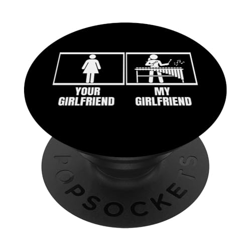Your Girlfriend My Girlfriend Marimba Vibraphone Xylophon PopSockets Klebender PopGrip Your Girlfriend My Girlfriend Marimba Vibraphone Xylophon PopSockets Klebender PopGrip von Xylophone Designs For Percussion Musician