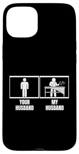 Your Husband My Husband Marimba Vibraphone Funny Xylophon Hülle für iPhone 15 Plus Your Husband My Husband Marimba Vibraphone Funny Xylophon Hülle für iPhone 15 Plus von Xylophone Designs For Percussion Musician
