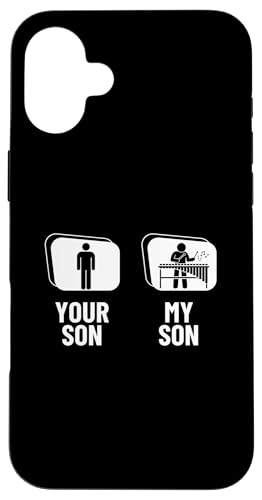 Your Son My Son Marimba Vibraphone Lustiges Xylophon Hülle für iPhone 16 Plus Your Son My Son Marimba Vibraphone Lustiges Xylophon Hülle für iPhone 16 Plus von Xylophone Designs For Percussion Musician
