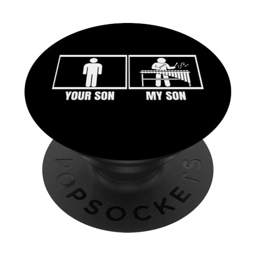 Your Son My Son Marimba Vibraphone Lustiges Xylophon PopSockets Klebender PopGrip Your Son My Son Marimba Vibraphone Lustiges Xylophon PopSockets Klebender PopGrip von Xylophone Designs For Percussion Musician