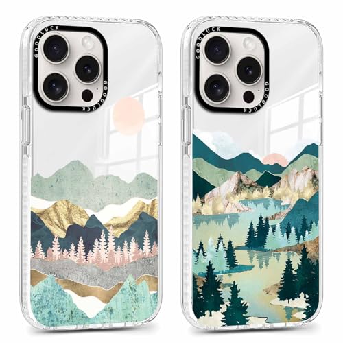 Xylota 2 Stück Handyhülle für iPhone 16 Pro 6,3" Hülle, Durchsichtig Weich Silikon Aesthetic Muster Design Case, Transparent Dünn TPU Bumper Stoßfeste Kratzfest Schutzhülle Mädchen Frauen Mode Cover Xylota 2 Stück Handyhülle für iPhone 16 Pro 6,3" Hülle, Durchsichtig Weich Silikon Aesthetic Muster Design Case, Transparent Dünn TPU Bumper Stoßfeste Kratzfest Schutzhülle Mädchen Frauen Mode Cover von Xylota