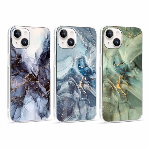 Xylota 3 Stück Handyhülle für iPhone 13 Mini 5,4" Hülle, Transparent Mode Case mit Aesthetic Marmor Muster, Weich Silikon Ultra Dünn TPU Stoßfeste Kratzfest Schutzhülle Cover für iPhone 13 Mini,01 Xylota 3 Stück Handyhülle für iPhone 13 Mini 5,4" Hülle, Transparent Mode Case mit Aesthetic Marmor Muster, Weich Silikon Ultra Dünn TPU Stoßfeste Kratzfest Schutzhülle Cover für iPhone 13 Mini,01 von Xylota