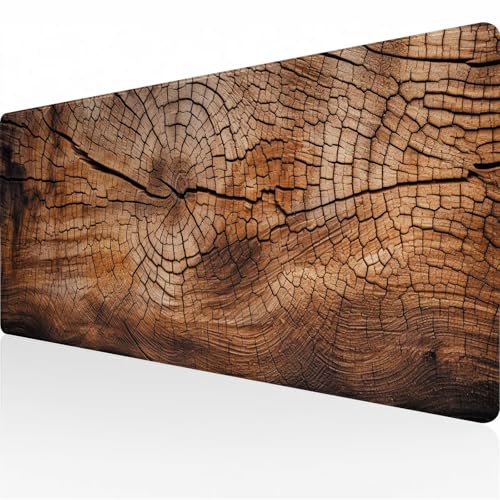 Gaming XXL Mauspad Groß Mousepad Altes Holz 600x300x3mm schreibtischunterlage Large Size Vernähte Kanten WassXerdicht Anti-Rutsch Schreibtisch Mats für Home, Gamer, PC, Maus und Tastatur 4241 Gaming XXL Mauspad Groß Mousepad Altes Holz 600x300x3mm schreibtischunterlage Large Size Vernähte Kanten WassXerdicht Anti-Rutsch Schreibtisch Mats für Home, Gamer, PC, Maus und Tastatur 4241 von Xyyhdm