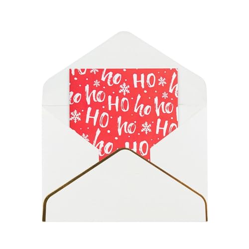 Xzsxhe Weihnachten Hintergrund Druck Grußkarten Karten mit Umschlägen, Kartenset, Einladungen, Dankeskarten von Xzsxhe