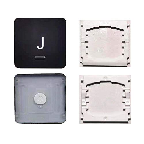Ersatz-Tastenkappe und Scharniere sind geeignet für MacBook Pro 13 und 16 Zoll Modell A1989 A1990 und MacBook Air Modell A1932 Tastatur, um die J-Tastenkappe und Scharnier zu ersetzen. von Y-SPRING