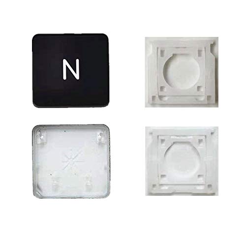 ErsatzTastenkappe und Scharniere AP08 Typ N sind für MacBook Pro Modell A1425 A1502 A1398 für MacBook Air Modell A1369 A1466 A1370 A1465 Tastatur geeignet, um die NTastenkappe und Scharnier zu von Y-SPRING