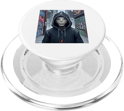 Alien, weiß PopSockets PopGrip für MagSafe Alien, weiß PopSockets PopGrip für MagSafe von Y.B YouthBlood