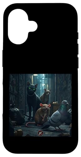 Dunkle Tiere Hülle für iPhone 16 Dunkle Tiere Hülle für iPhone 16 von Y.B YouthBlood