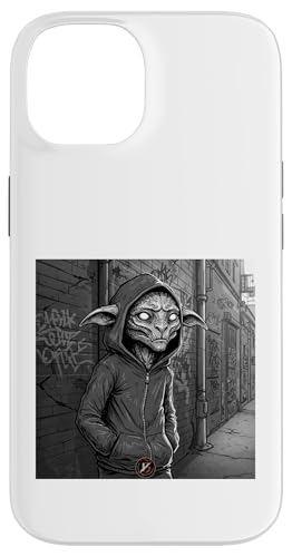Graue Kreatur Hülle für iPhone 14 Graue Kreatur Hülle für iPhone 14 von Y.B YouthBlood