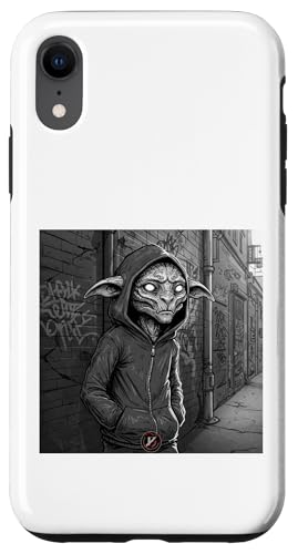 Graue Kreatur Hülle für iPhone XR Graue Kreatur Hülle für iPhone XR von Y.B YouthBlood