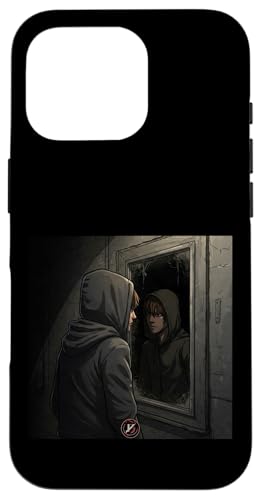 Junge starrt auf sein Spiegelbild Hülle für iPhone 16 Pro Junge starrt auf sein Spiegelbild Hülle für iPhone 16 Pro von Y.B YouthBlood