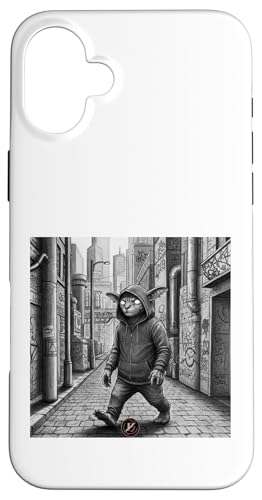 Laufende Katze Hülle für iPhone 16 Plus Laufende Katze Hülle für iPhone 16 Plus von Y.B YouthBlood