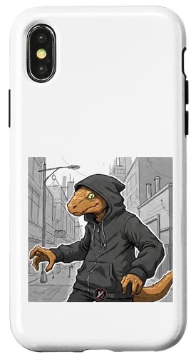 Reptil, Orange Hülle für iPhone X/XS Reptil, Orange Hülle für iPhone X/XS von Y.B YouthBlood