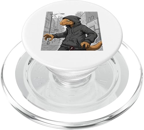 Reptil, Orange PopSockets PopGrip für MagSafe Reptil, Orange PopSockets PopGrip für MagSafe von Y.B YouthBlood