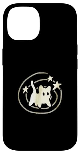 90er Jahre Y2K Gruselige Kater Katze hat Angst unter Sternenschwanz Hülle für iPhone 14 von Y2K 90s Cat Tomcat for Women Men
