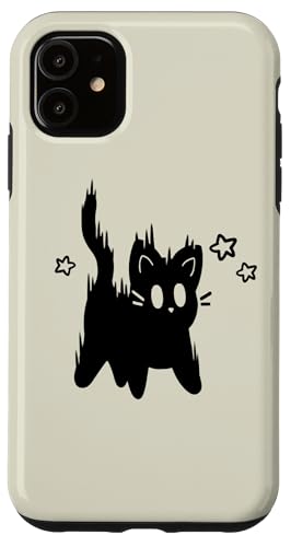 Hülle für iPhone 11 Die süße Gruselkatze Tomcat aus den 90ern hat Angst unter dem Sternenhimmel Hülle für iPhone 11 Die süße Gruselkatze Tomcat aus den 90ern hat Angst unter dem Sternenhimmel von Y2K 90s Cat Tomcat for Women Men