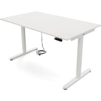 Yaasa elektrisch höhenverstellbarer Schreibtisch Desk Essential 140x80cm - Weiss von YAASA