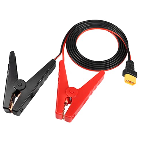 XT60 auf Batterie Krokodilklemmenkabel YACSEJAO Batterieklemme XT60 Verlängerungskabel 16AWG Batterie Klemme Auto Ladegerät Netzteil Kabel mit XT60 Stecker, 1,8 m von YACSEJAO