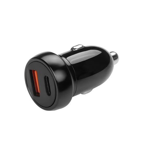 YACSEJAO 120W 2-Port Zigarettenanzünder USB C Auto Ladegerät [PD60W & QC60W] Mini Auto Schnellladegerät von YACSEJAO