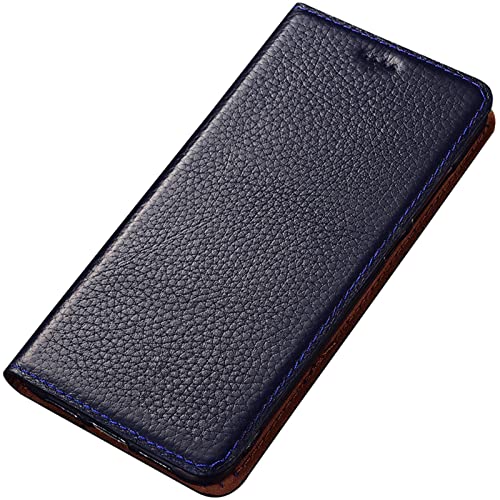 Echtleder Hülle für Samsung Galaxy S23 Plus/S23+, Erstklassigem Rindsleder Klapphülle mit Kartenfach Standfunktion Magnetverschluss Flip Ledertasche Brieftasche Schutzhülle,Blue Echtleder Hülle für Samsung Galaxy S23 Plus/S23+, Erstklassigem Rindsleder Klapphülle mit Kartenfach Standfunktion Magnetverschluss Flip Ledertasche Brieftasche Schutzhülle,Blue von YAGELANG