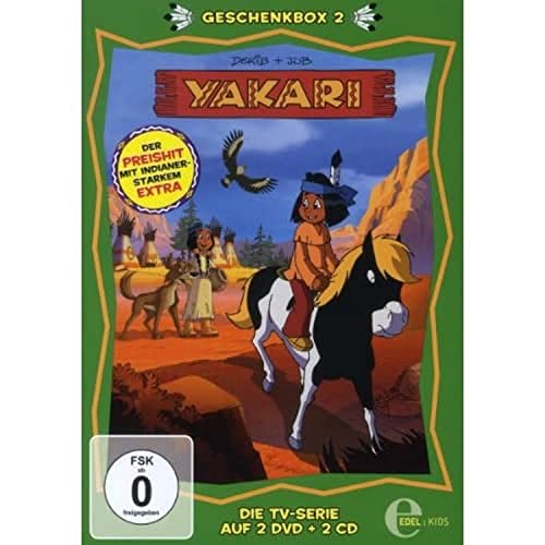 Yakari - "Geschenkbox Nr. 2" - Die DVD´s und Originalen-Hörspiele zur TV-Serie von YAKARI