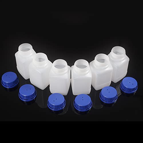 Druckerteile- 150 cm A3 A4 DTF. Drucker-Tintenröhre L805 L801 L1800 R1390 DTG Drucker 6 Linien Tintenpipeline Transparente Flasche Tinte SAC Dämpfer (Color : 6 empty ink bottles) von YAKESTYLE