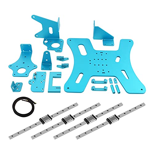 YAKESTYLE Druckerteile- BLOß Kit Geeignet für 3D-Drucker Hochpräzise Metall DIY. Zubehör Ender 3. BLOß Guide Rail Kit. (Color : with Guide Rail) von YAKESTYLE