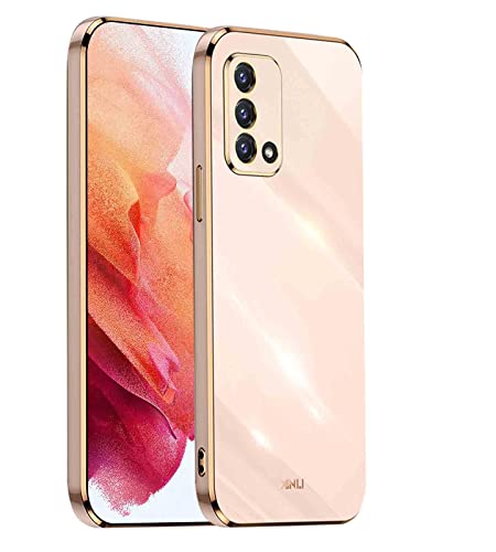 YAKUN Schutzhülle für Oppo A74 4G Schutzhülle, ultradünn, stoßfest, TPU, robust und praktisch, Kratzfest, Rosa von YAKUN