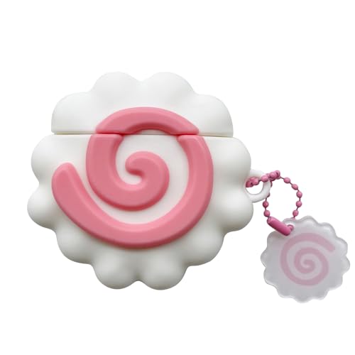 YAKVOOK Schutzhülle für AirPods Pro, niedliches 3D-Cartoon-Fischkuchen, AirPods Pro, Kawaii, weiche Silikon-Schutzhülle mit Schlüsselanhänger, stoßfeste Ladehülle für Mädchen und Frauen YAKVOOK Schutzhülle für AirPods Pro, niedliches 3D-Cartoon-Fischkuchen, AirPods Pro, Kawaii, weiche Silikon-Schutzhülle mit Schlüsselanhänger, stoßfeste Ladehülle für Mädchen und Frauen von YAKVOOK