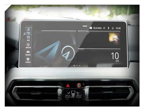 YALIYA Auto Navigation Glas Für IX3 2022 LCD-Autoradio GPS-Navigation gehärtetes Glas und Armaturenbrett-Bildschirmschutzfolie Navigation Schutzfolie (Farbe : 2022 GPS) von YALIYA