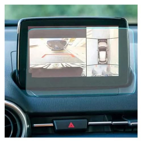 YALIYA Auto Navigation Glas Für Mazda 2 Limousine 2020 Autoradio GPS Navigation Bildschirmabdeckung Gehärtetes Glas Displayschutzfolie Navigation Schutzfolie von YALIYA