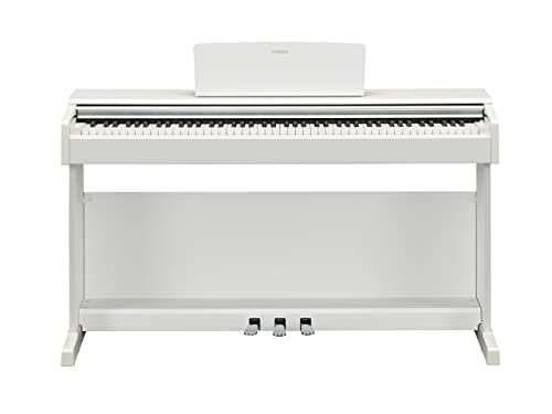 Yamaha ARIUS YDP-145 Digital Piano, weiß – Klassisches und elegantes digitales Klavier für Einsteiger und Hobbyspieler von YAMAHA