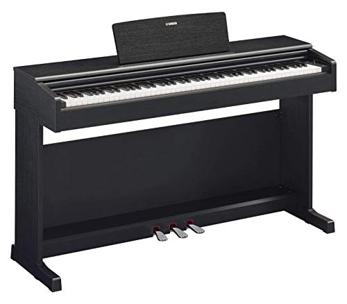 Yamaha Arius Digital Piano YDP-144B, schwarz – Elektronisches Klavier mit Hammermechanik, Konzertflügel-Klang & USB-to-Host-Anschluss – Kompatibel mit kostenloser App "Smart Pianist" von YAMAHA