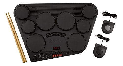 Yamaha DD-75 Digital Drums - Tragbare E-Drums mit 8 berührungsempfindlichen Schlagzeug-Pads, Schlagzeug mit Lautstärkeregler und Kopfhörern in Schwarz Yamaha DD-75 Digital Drums - Tragbare E-Drums mit 8 berührungsempfindlichen Schlagzeug-Pads, Schlagzeug mit Lautstärkeregler und Kopfhörern in Schwarz von Yamaha