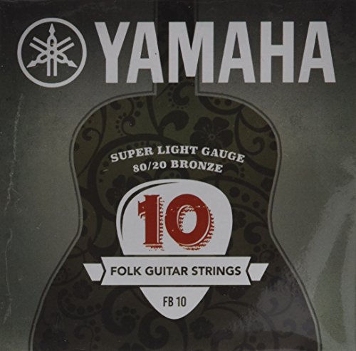 Yamaha FB 10 Westerngitarrensaiten 80/20 Bronze Light (1er Set) von YAMAHA