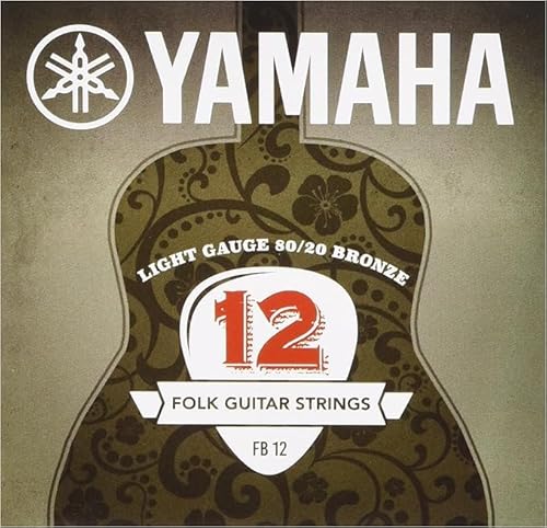 Yamaha FB 10 Westerngitarrensaiten 80/20 Bronze Light (1er Set) von YAMAHA