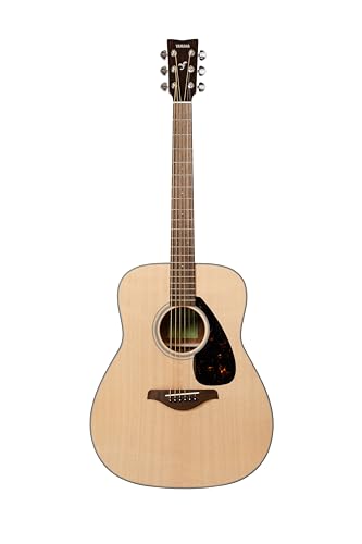 Yamaha FG800 Westerngitarre natur - Akustische Westerngitarre mit authentischem Klang - Anfängergitarre für Erwachsene & Jugendliche - 4/4 Gitarre aus Holz von YAMAHA