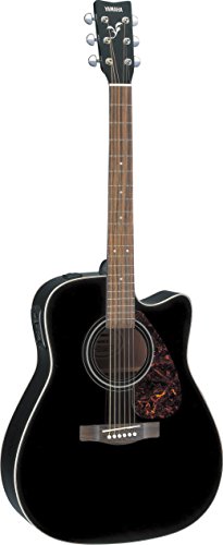 Yamaha FX370C Elektroakustische Gitarre mit Cutaway: schwarz von YAMAHA