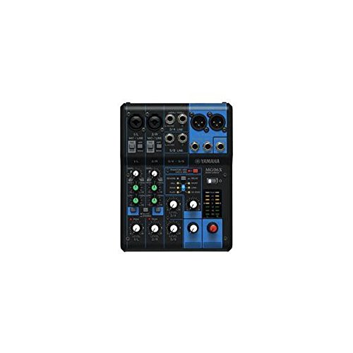 Yamaha MG06X 6-Kanal Analog-Mischpult mit integrierten SPX-Effekten und USB-Anschluss Yamaha MG06X 6-Kanal Analog-Mischpult mit integrierten SPX-Effekten und USB-Anschluss von YAMAHA