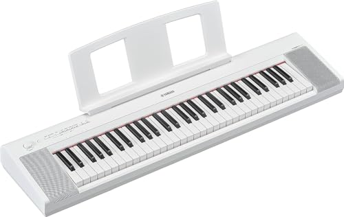 Yamaha NP-15 Piaggero Digital Keyboard – Leichtes und tragbares Keyboard mit 61 anschlagdynamischen Tasten und 15 Klangfarben von YAMAHA