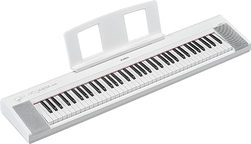 Yamaha NP-35 Piaggero Digital Keyboard – Leichtes und tragbares Keyboard mit 76 anschlagdynamischen Soft Touch Tasten und 15 Klangfarben von YAMAHA