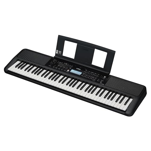 Yamaha PSR-EW320 Tragbares Keyboard für Anfänger – 650 Instrumentenklänge und 76 anschlagdynamische Tasten mit 48-stimmiger Polyphonie – Inkl. 2 Online-Keyboard-Lessons an der Yamaha Music School von YAMAHA