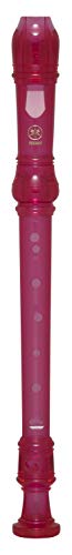 Yamaha Recorder - Soprano Recorder, Baroque fingering, Translucent Pink Yamaha Recorder - Soprano Recorder, Baroque fingering, Translucent Pink von YAMAHA